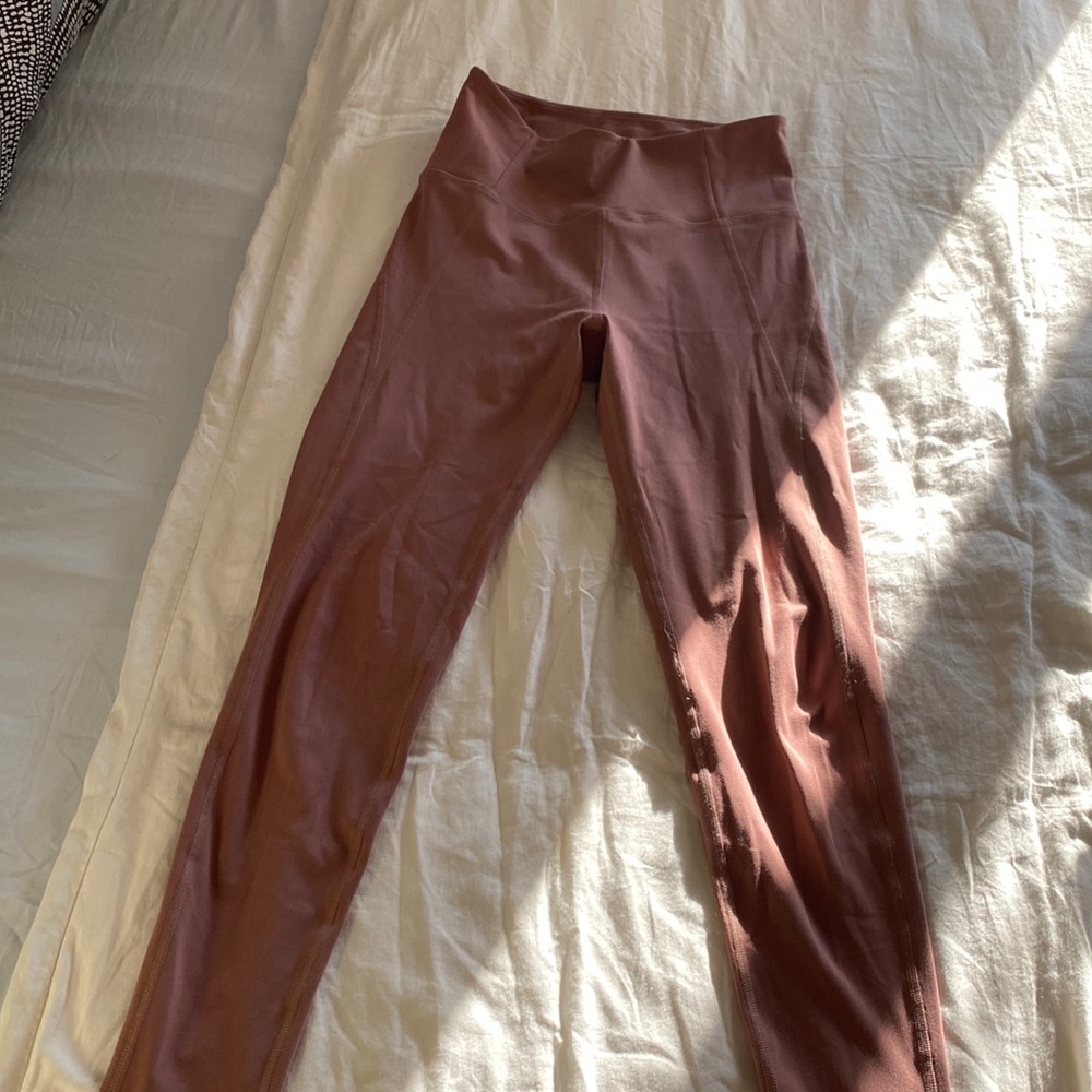 Girlfriend Collective pink yoga pants